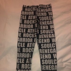 Zara Terez Soulcycle leggings